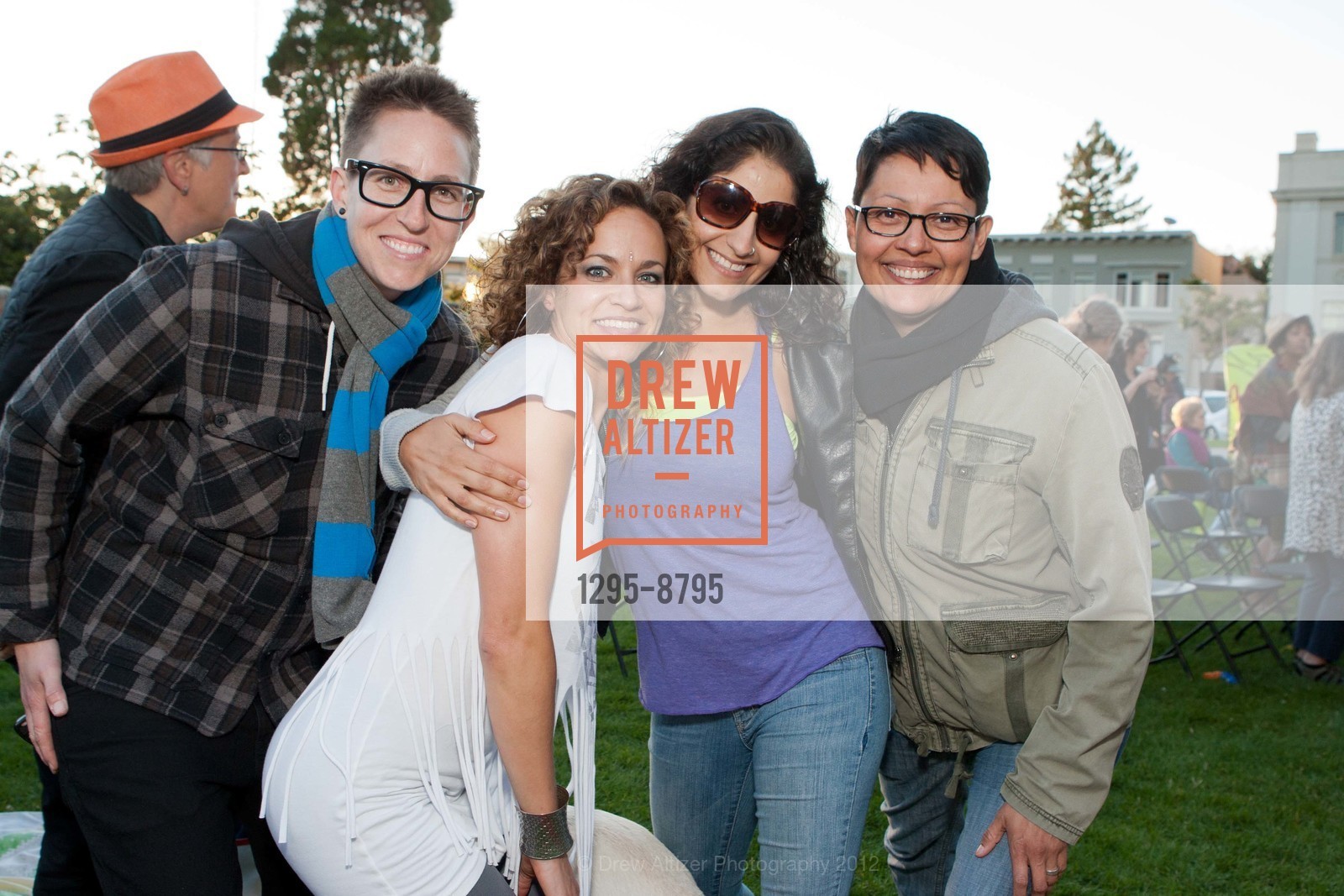 DN Pasek, Tina Banchero, Leila Baradaran, Sandra Salas, V-DAY Benefit Sunday Supper & Campaign Ritual, US, June 24th, 2012, Photo #1295-8795 DN Pasek, Tina Banchero, Leila Baradaran, Sandra Salas, Photo #1295-8795