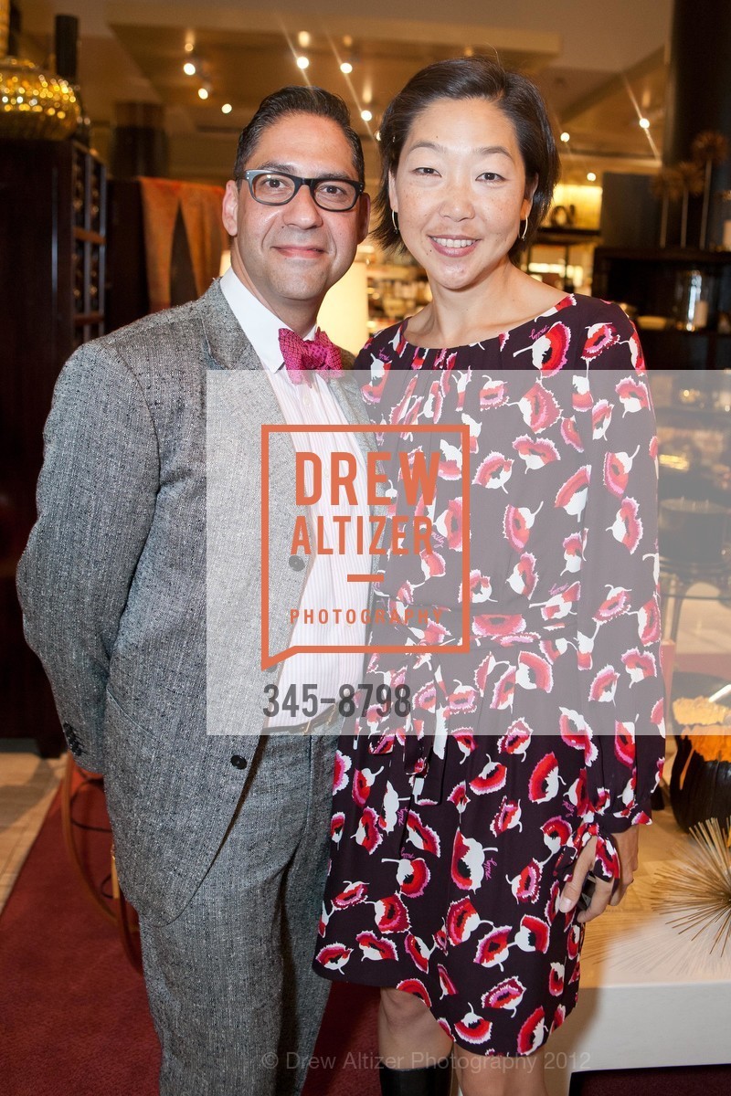 Jorge Gonzalez, Emily Noh, GUMPS Hosts Cocktail Party for Fortuny Interiors with Authors Erik Kvalsvik and Brian D. Coleman, Gumps. 135 Post Street, September 20th, 2012, Photo #345-8798 Jorge Gonzalez, Emily Noh, Photo #345-8798
