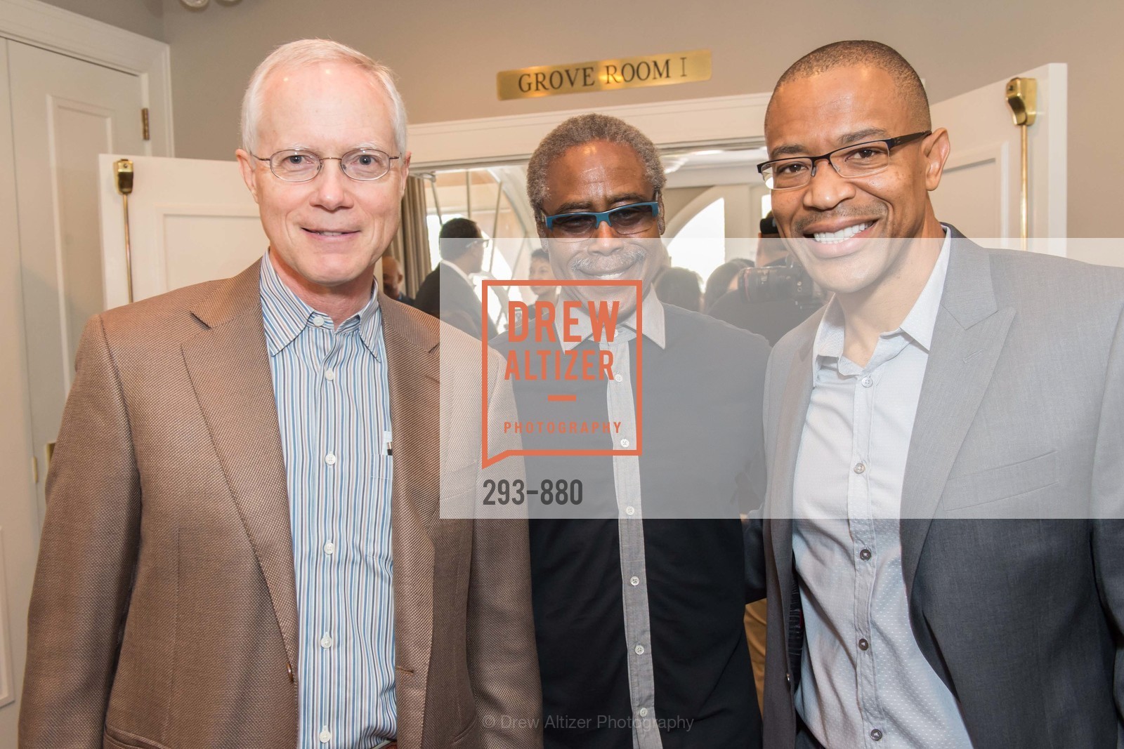 Scott Cook, Ed Lewis, Hugh Molotsi, First Annual DIVERSITY AFFLUENCE Brunch: Silicon Valley, US, March 30th, 2015, Photo #293-880 Scott Cook, Ed Lewis, Hugh Molotsi, Photo #293-880
