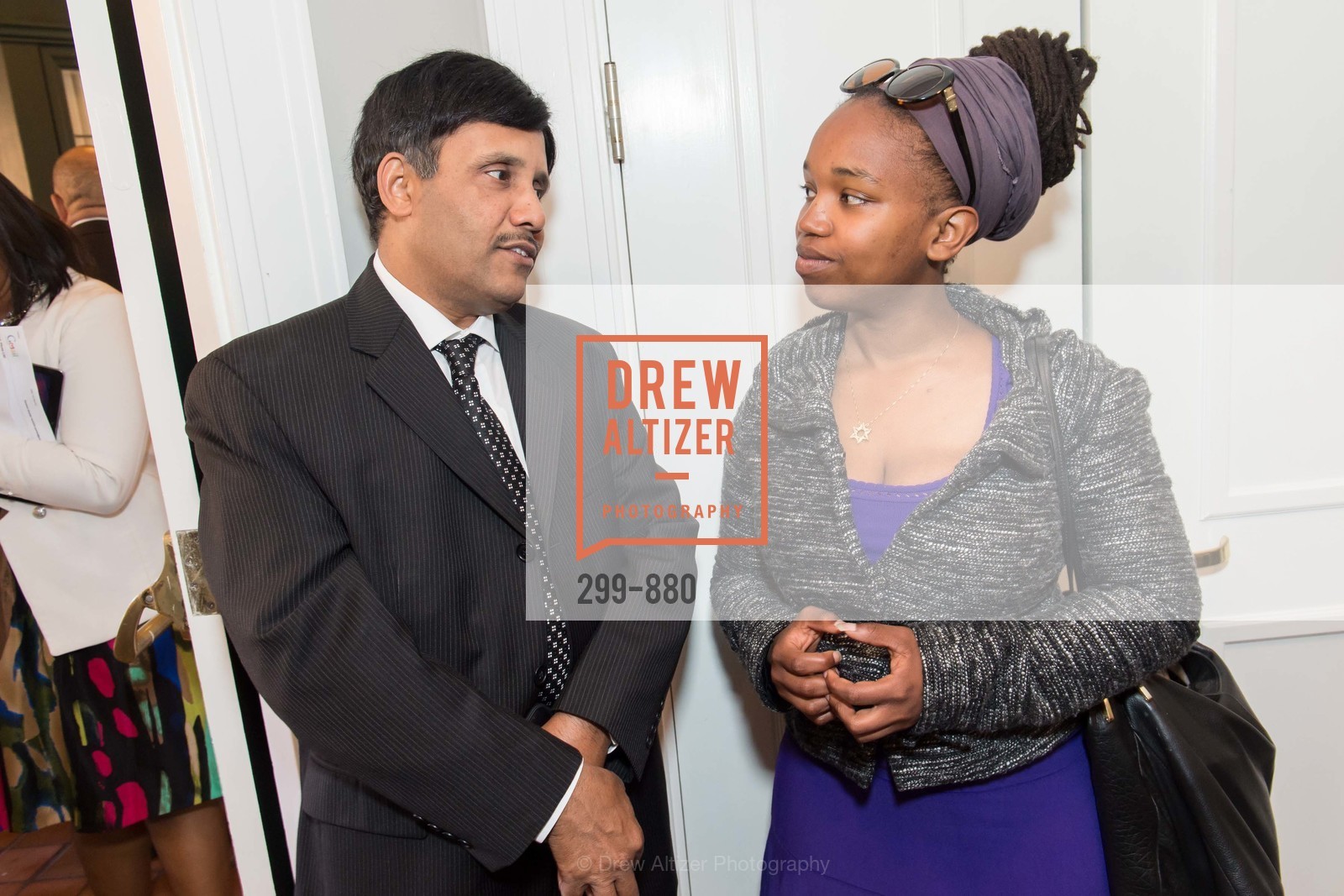 Suresh Katta, Ayori Selassie, First Annual DIVERSITY AFFLUENCE Brunch: Silicon Valley, US, March 30th, 2015, Photo #299-880 Suresh Katta, Ayori Selassie, Photo #299-880