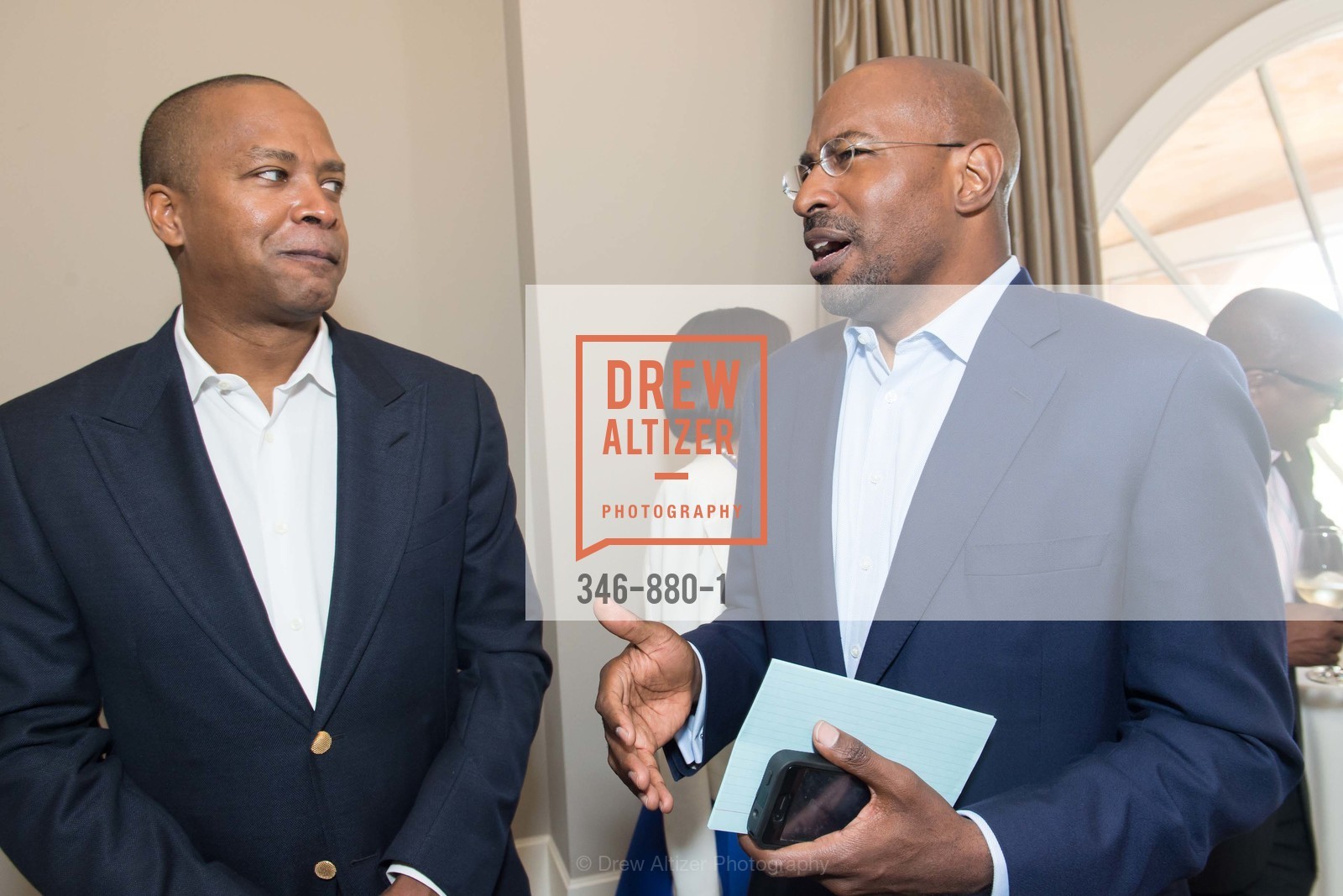David Drummond, Van Jones, First Annual DIVERSITY AFFLUENCE Brunch: Silicon Valley, US, March 30th, 2015, Photo #346-880-1 David Drummond, Van Jones, Photo #346-880-1