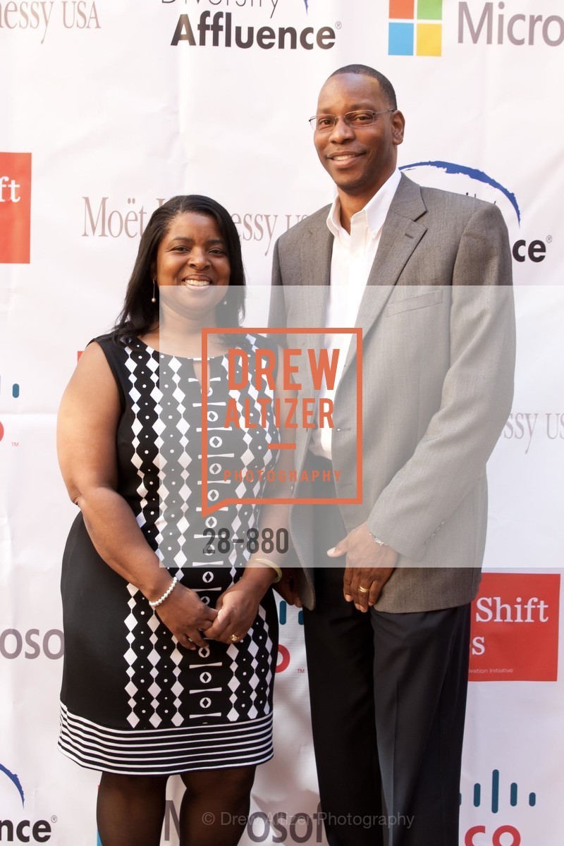 Yvette Radford, David Tucker, First Annual DIVERSITY AFFLUENCE Brunch: Silicon Valley, US, March 30th, 2015, Photo #28-880 Yvette Radford, David Tucker, Photo #28-880