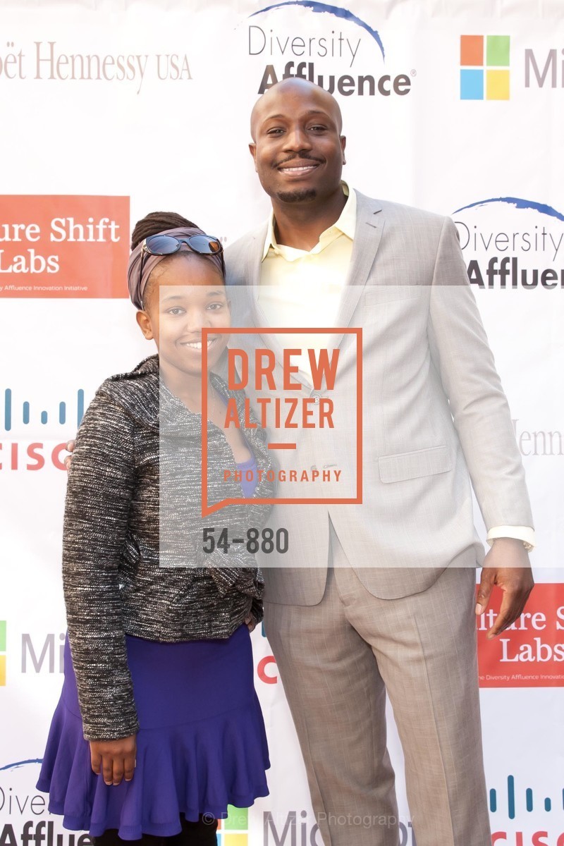 Ayori Selassie, Clarance Lassey, First Annual DIVERSITY AFFLUENCE Brunch: Silicon Valley, US, March 30th, 2015, Photo #54-880 Ayori Selassie, Clarance Lassey, Photo #54-880