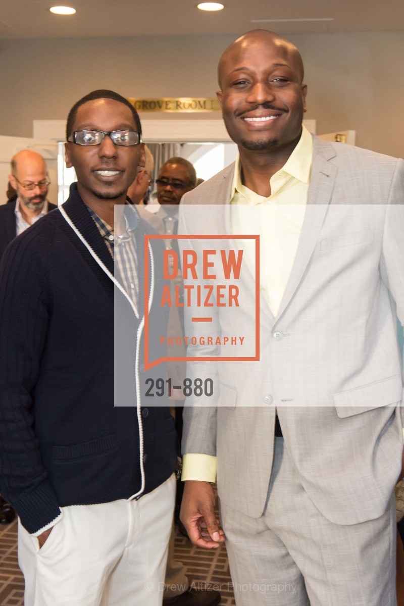 RJ Martin, Clarence Lassey, First Annual DIVERSITY AFFLUENCE Brunch: Silicon Valley, US, March 30th, 2015, Photo #291-880 RJ Martin, Clarence Lassey, Photo #291-880