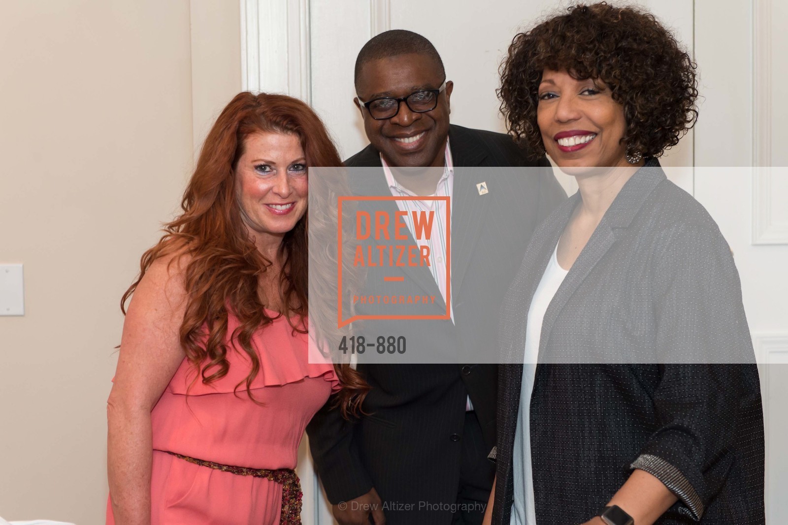 Andrea Hoffman, Todd Brown, Denise Young Smith, First Annual DIVERSITY AFFLUENCE Brunch: Silicon Valley, US, March 30th, 2015, Photo #418-880 Andrea Hoffman, Todd Brown, Denise Young Smith, Photo #418-880