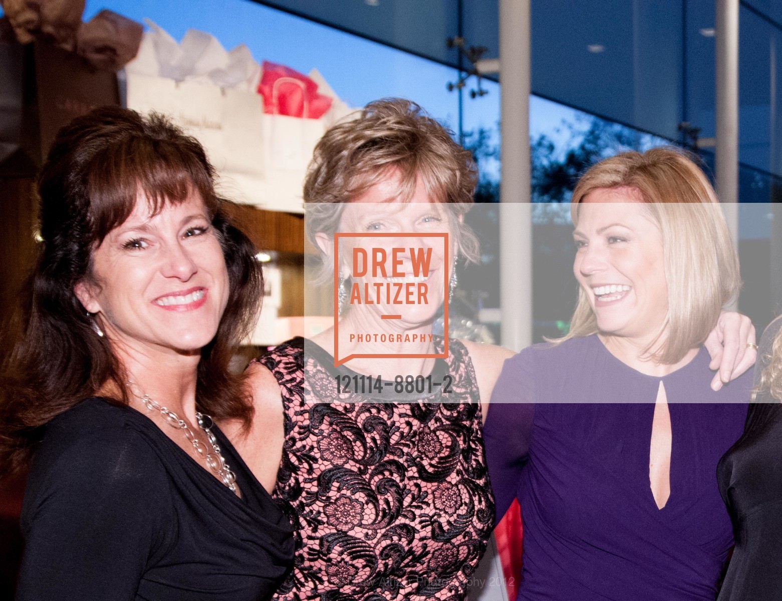 Amy Bartoo, Tracy Rowe, Kimberly Miller, "Wine, Women & Shoes" Benefiting UCSF'S FAMILY HOUSE, US, November 14th, 2012, Photo #121114-8801-2 Amy Bartoo, Tracy Rowe, Kimberly Miller, Photo #121114-8801-2