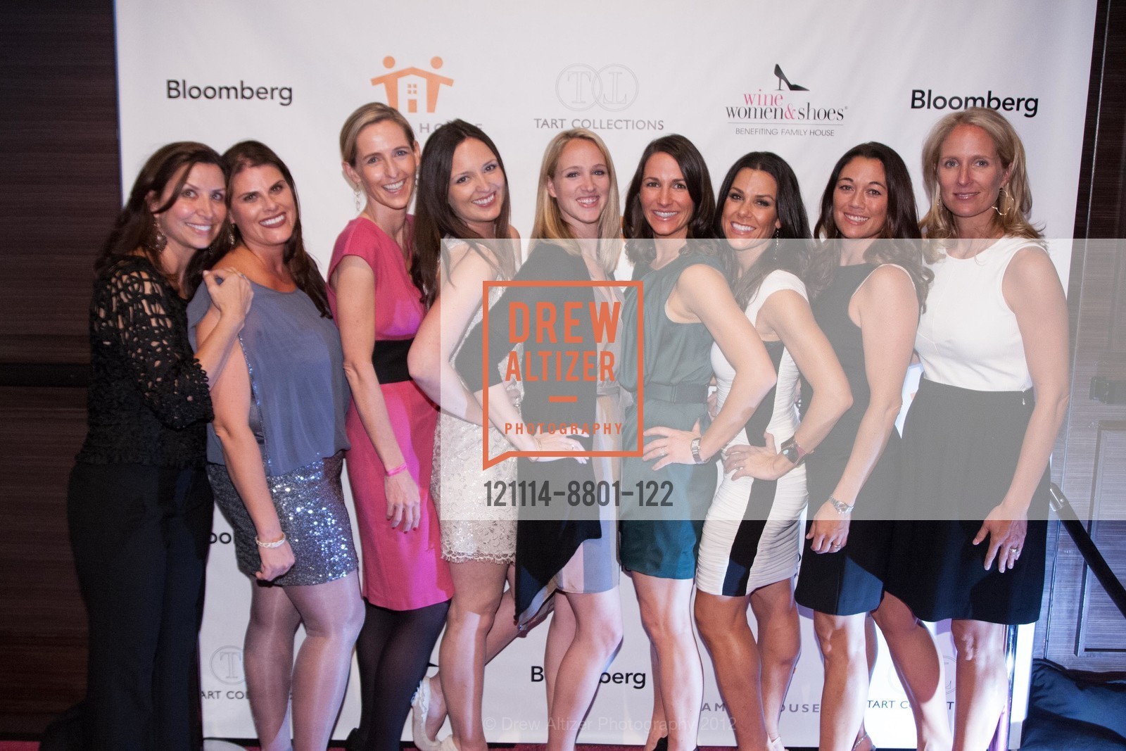 Linda Turner, Denise Olson, Camilla Burraston, Kim Murphy, Amy Lenz, Alexis Courson, Lisa Sanguinet, Becky Miller, Amy Hale, "Wine, Women & Shoes" Benefiting UCSF'S FAMILY HOUSE, US, November 14th, 2012, Photo #121114-8801-122 Linda Turner, Denise Olson, Camilla Burraston, Kim Murphy, Amy Lenz, Alexis Courson, Lisa Sanguinet, Becky Miller, Amy Hale, Photo #121114-8801-122
