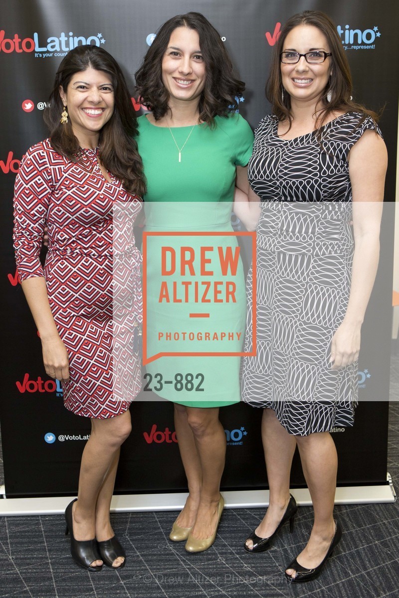 Marcia Quinones, Cristina Huezo, Melina Duarte, VOTO LATINO Innovators Reception, US, March 31st, 2015, Photo #23-882 Marcia Quinones, Cristina Huezo, Melina Duarte, Photo #23-882