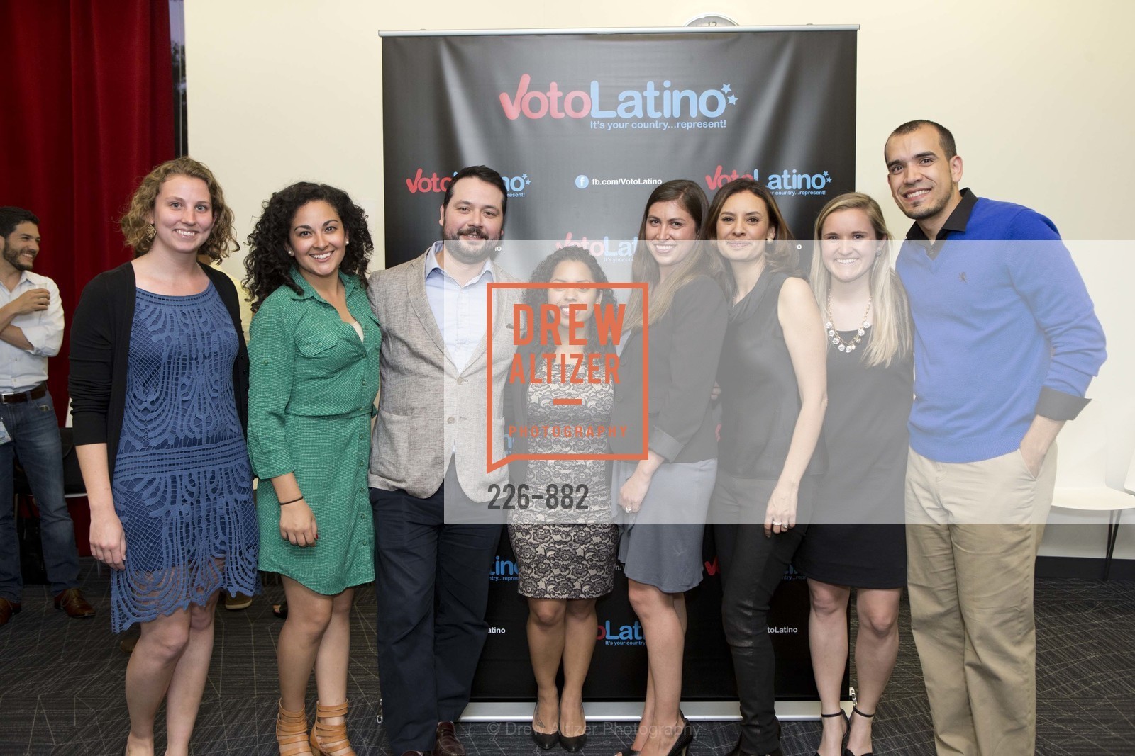 Brandon Hernandez, Jessica Reeves, Maria Theresa Kumar, VOTO LATINO Innovators Reception, US, March 31st, 2015, Photo #226-882 Brandon Hernandez, Jessica Reeves, Maria Theresa Kumar, Photo #226-882