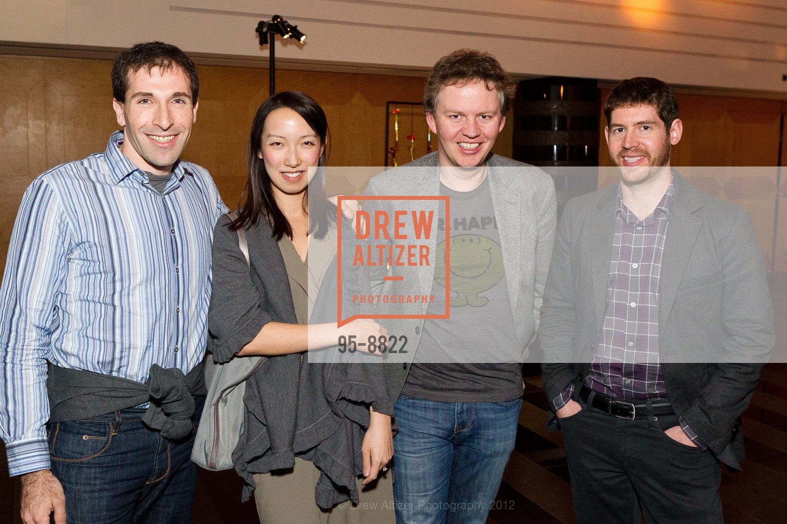 Joe Greenstein, Clara Shih, Matthew Prince, Tom Preston-Werner, The 3rd Annual TechFellow Awards held at SFMOMA in San Francisco, US, February 22nd, 2012, Photo #95-8822 Joe Greenstein, Clara Shih, Matthew Prince, Tom Preston-Werner, Photo #95-8822