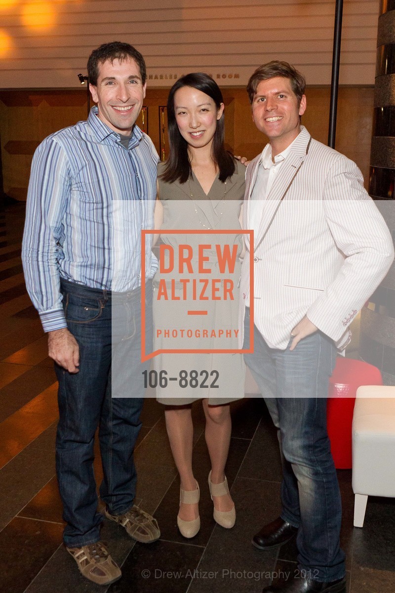 Joe Greenstein, Clara Shih, Ross Fubini, The 3rd Annual TechFellow Awards held at SFMOMA in San Francisco, US, February 22nd, 2012, Photo #106-8822 Joe Greenstein, Clara Shih, Ross Fubini, Photo #106-8822