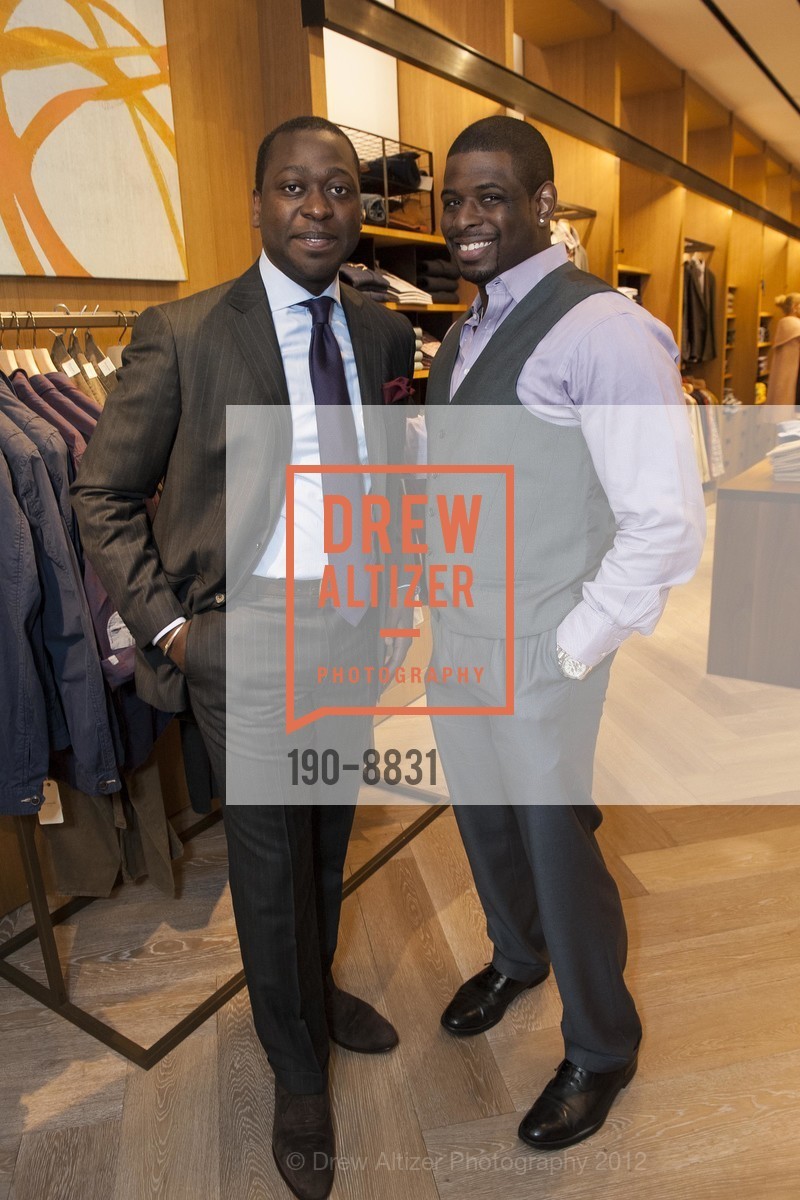 Amadou Fall, Khary Moye, FACONNABLE Kicks Off Jingle and Mingle With An Evening of Holiday Shopping Benefitting Children of Shelters, US, November 14th, 2012, Photo #190-8831 Amadou Fall, Khary Moye, Photo #190-8831