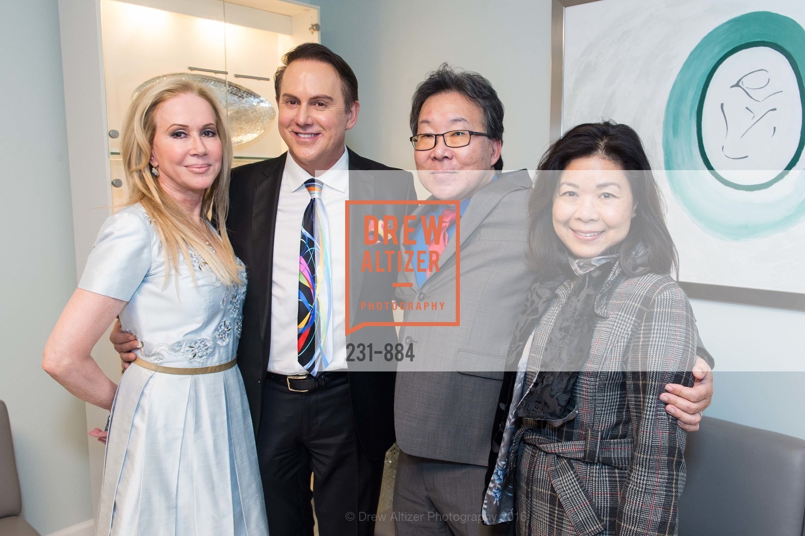Sophie Azouaou, Joel Goodrich, Jerold Osato, Rosie Osato, Dr. Albert W. Chow Newly Redesigned And Expanded Surgical Center, Dr. Albert W. Chow Surgical Center. One Daniel Burnham Court Suite 368c, February 5th, 2016, Photo #231-884 Sophie Azouaou, Joel Goodrich, Jerold Osato, Rosie Osato, Photo #231-884