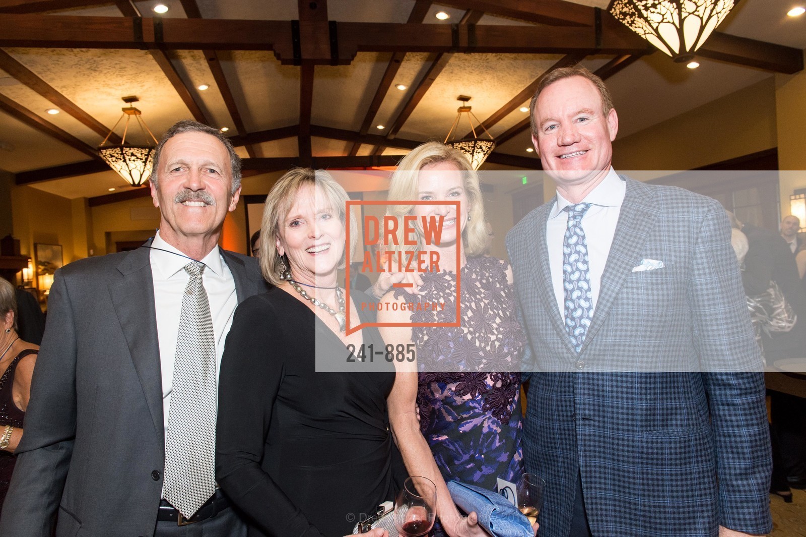 Lee Danforth, Kathy Danforth, Adrienne Foley, Peter Foley, Music for Minors' Carnival in Vienna, Los Altos Golf & Country Club. 1560 Country Club Dr, February 6th, 2016, Photo #241-885 Lee Danforth, Kathy Danforth, Adrienne Foley, Peter Foley, Photo #241-885