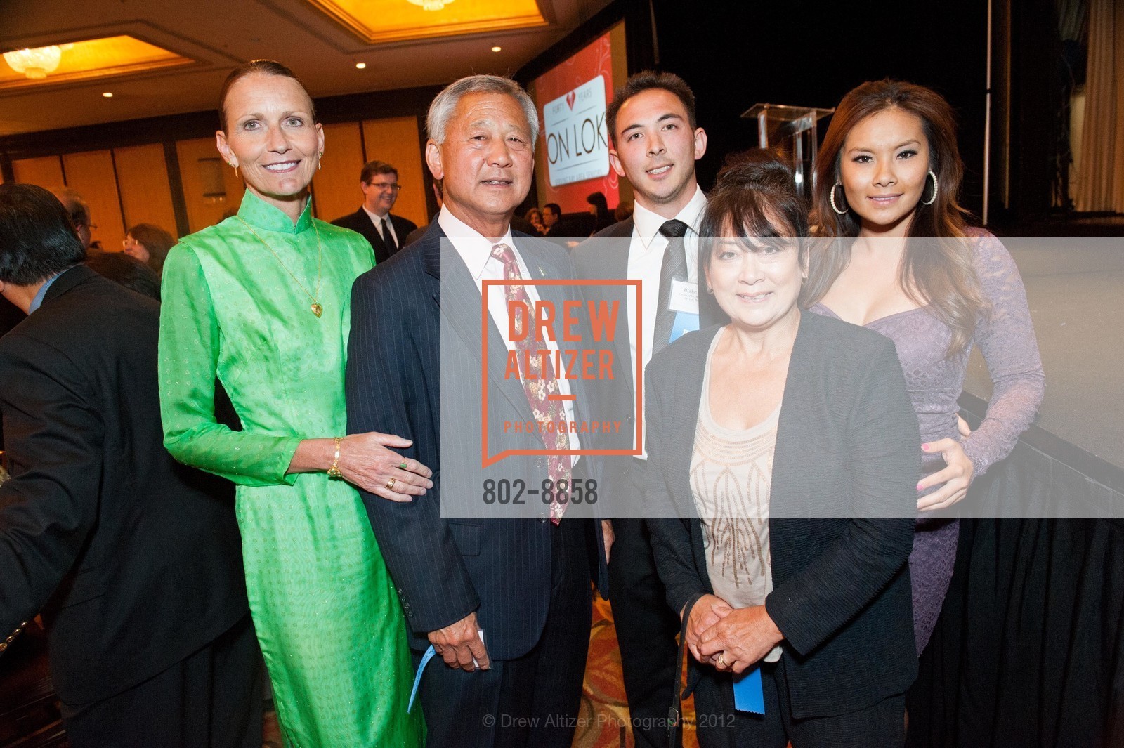 Kelvin Leong, Blake Roy, Dineen Leong Roy, OnLok 40th Anniversary Banquet, US, May 11th, 2012, Photo #802-8858 Kelvin Leong, Blake Roy, Dineen Leong Roy, Photo #802-8858