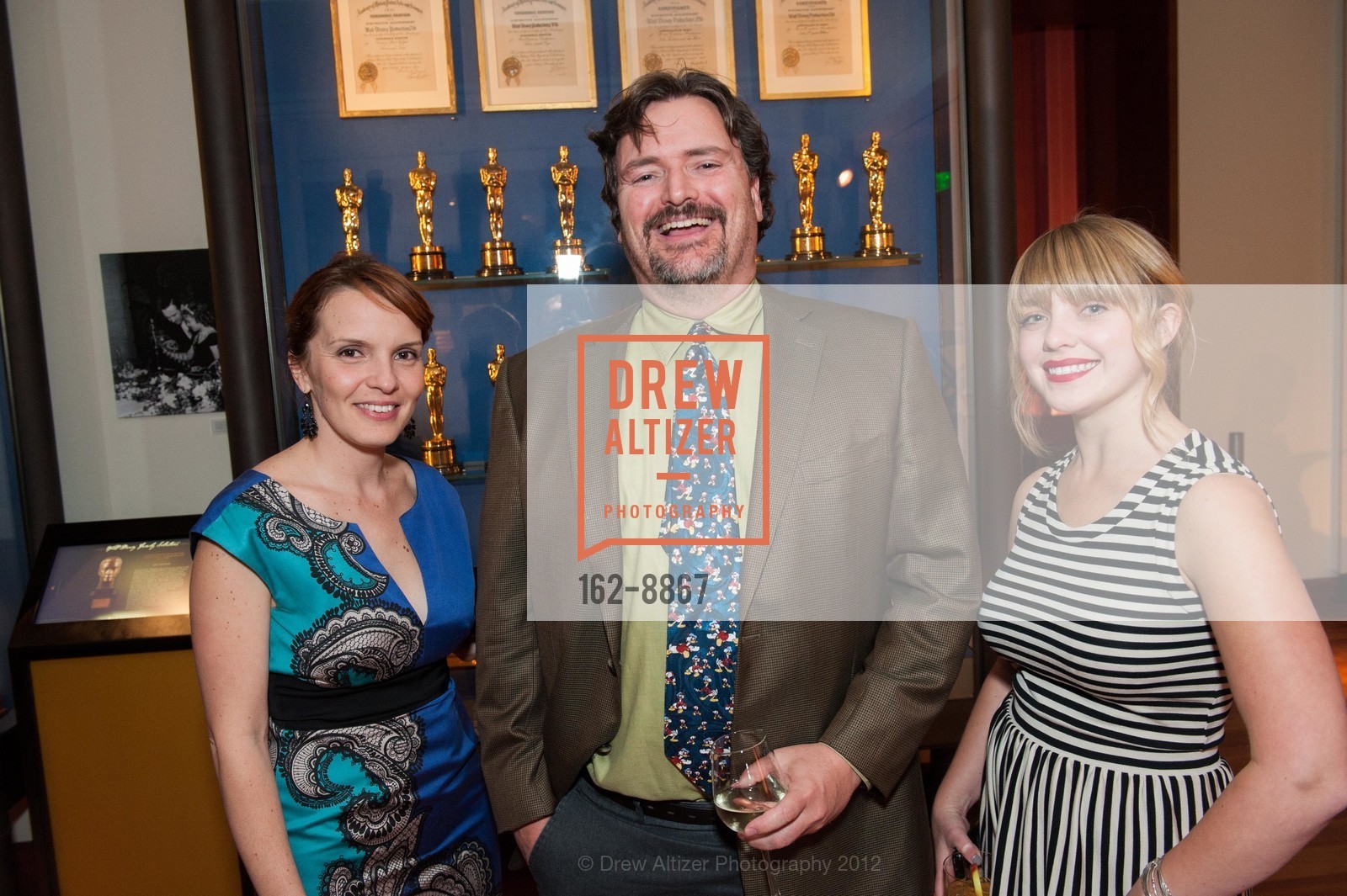 Anel Muller, Mark Gibson, Brenda Litzinger, Snow White VIP Exhibition Opening Reception at WALT DISNEY FAMILY MUSEUM, US, November 13th, 2012, Photo #162-8867 Anel Muller, Mark Gibson, Brenda Litzinger, Photo #162-8867