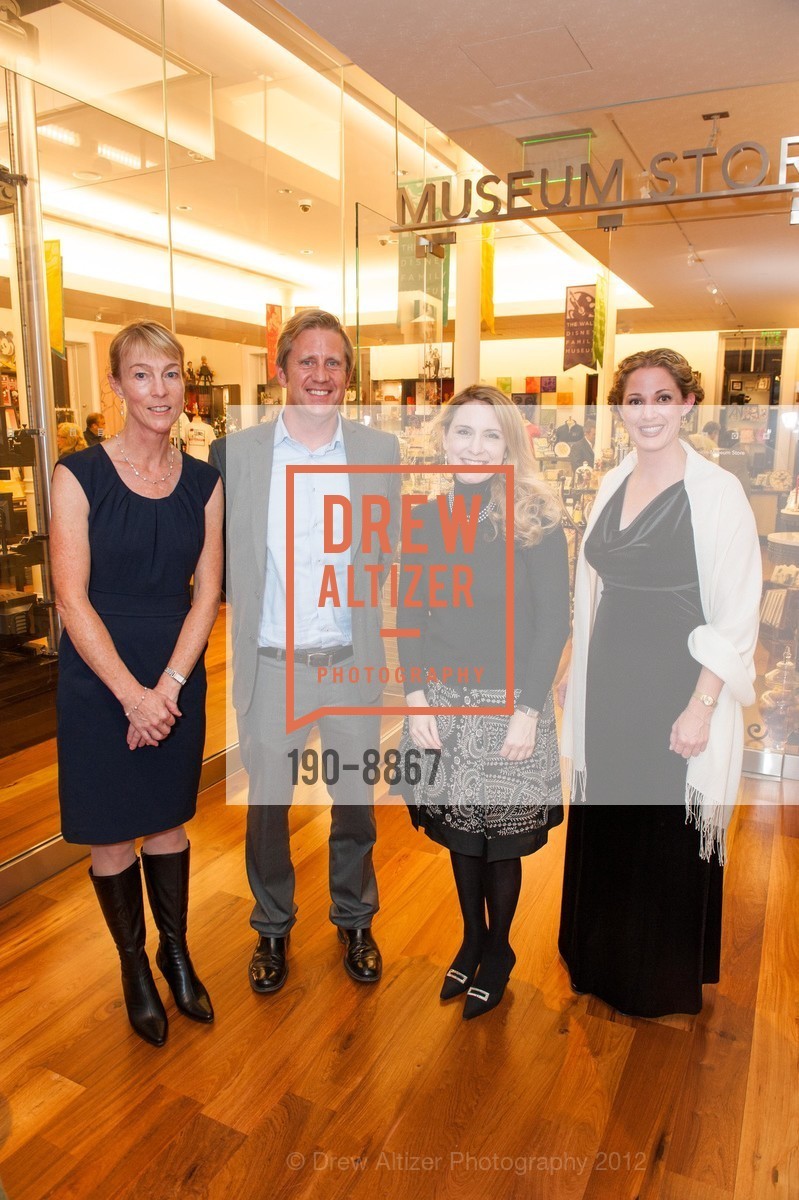 Mary Walsh, Roger Shaw, Kristen McCormick, Tamara Khalas, Snow White VIP Exhibition Opening Reception at WALT DISNEY FAMILY MUSEUM, US, November 13th, 2012, Photo #190-8867 Mary Walsh, Roger Shaw, Kristen McCormick, Tamara Khalas, Photo #190-8867