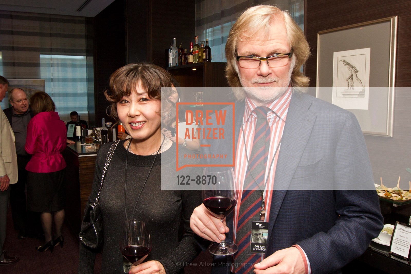 Lauri Goda, Frank McCormick, An Evening with Ira Glass Benefiting the UCSF Brain Tumor Initiative, US, April 21st, 2012, Photo #122-8870 Lauri Goda, Frank McCormick, Photo #122-8870