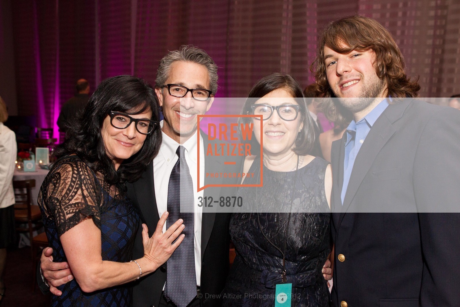 Lisa Klein, James Klein, Randi Murray, Sam Murray, An Evening with Ira Glass Benefiting the UCSF Brain Tumor Initiative, US, April 21st, 2012, Photo #312-8870 Lisa Klein, James Klein, Randi Murray, Sam Murray, Photo #312-8870
