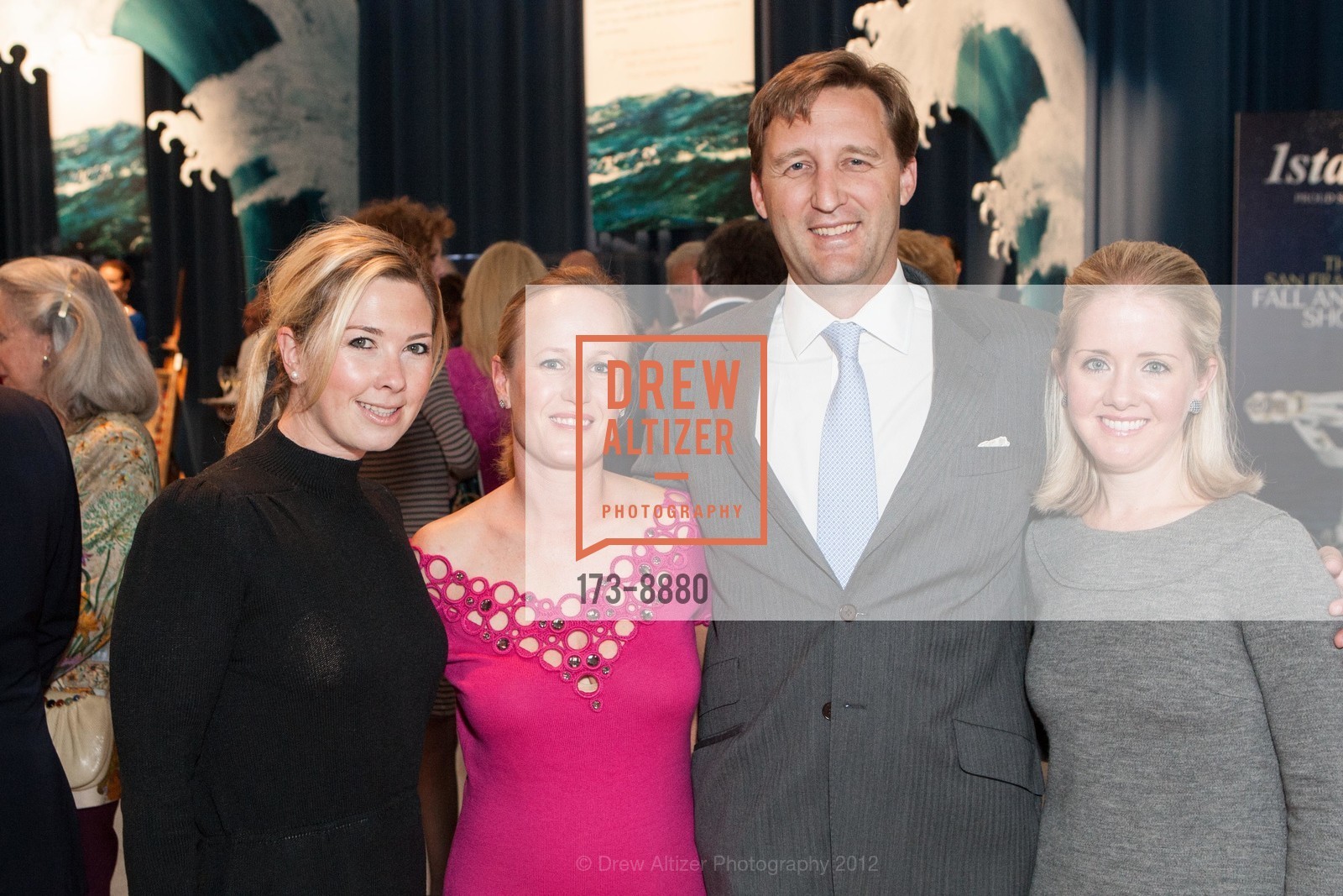 Michelle Curtis Harris, Antonia Cohen, Michael Cohen, Wheeler Griffith, The San Francisco Fall Antiques Show, US, October 24th, 2012, Photo #173-8880 Michelle Curtis Harris, Antonia Cohen, Michael Cohen, Wheeler Griffith, Photo #173-8880