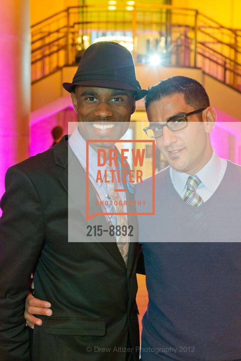 Curt Robinson, Peter Catalanotti, 2012 VIP Pride Party, Bently Reserve. 301 Battery Street, June 21st, 2012, Photo #215-8892 Curt Robinson, Peter Catalanotti, Photo #215-8892