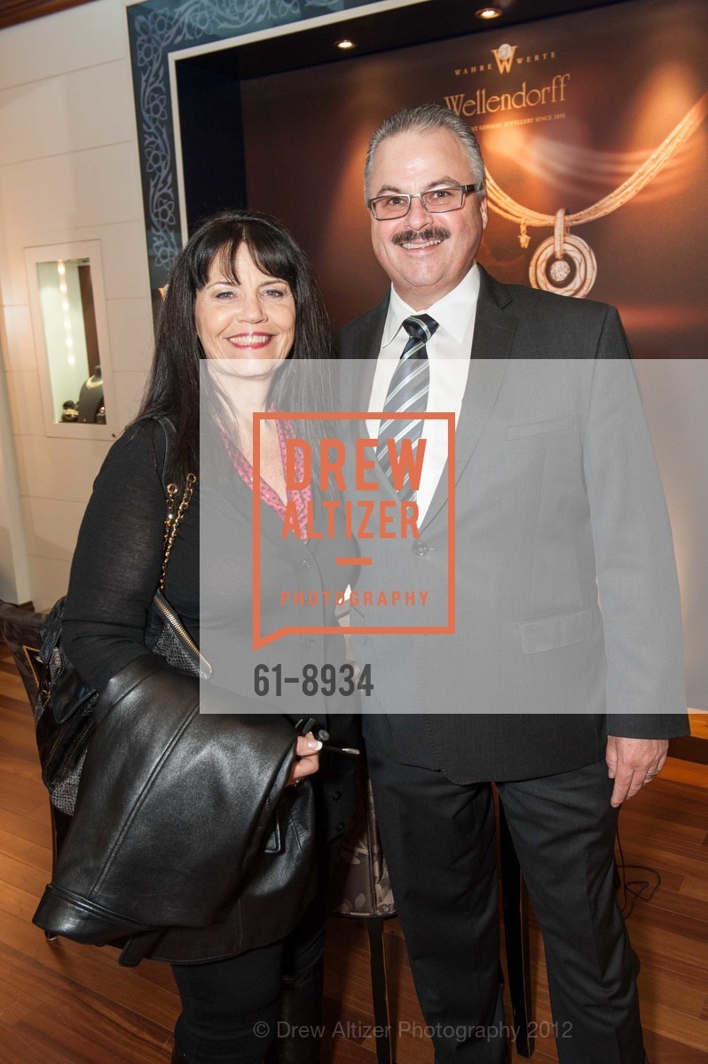 Joanne Bailey, Michael Gallagher, Whisky, Wine & Diamonds at SHREVE & CO, US, October 9th, 2012, Photo #61-8934 Joanne Bailey, Michael Gallagher, Photo #61-8934