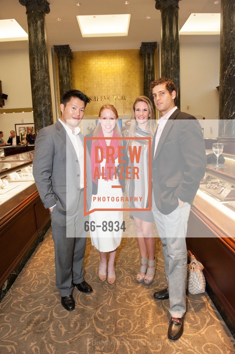 Richard Chua, Kendall Matous, Elsie Patterson, Daniel Sharabi, Whisky, Wine & Diamonds at SHREVE & CO, US, October 9th, 2012, Photo #66-8934 Richard Chua, Kendall Matous, Elsie Patterson, Daniel Sharabi, Photo #66-8934