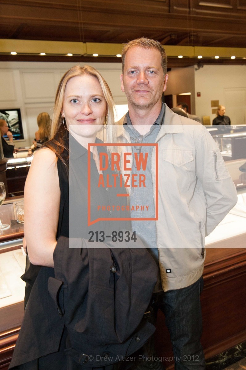 Dava Guthmiller, Jon Bradford, Whisky, Wine & Diamonds at SHREVE & CO, US, October 9th, 2012, Photo #213-8934 Dava Guthmiller, Jon Bradford, Photo #213-8934