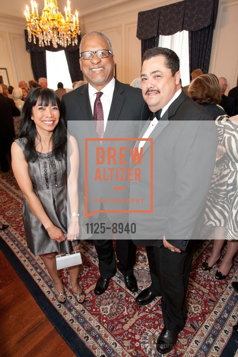 Anne Alvarez, Keith Spindle, Carlos Alvarez, CATHOLIC CHARITIES CYO 15th Loaves & Fishes Dinner, US, April 29th, 2012, Photo #1125-8940 Anne Alvarez, Keith Spindle, Carlos Alvarez, Photo #1125-8940