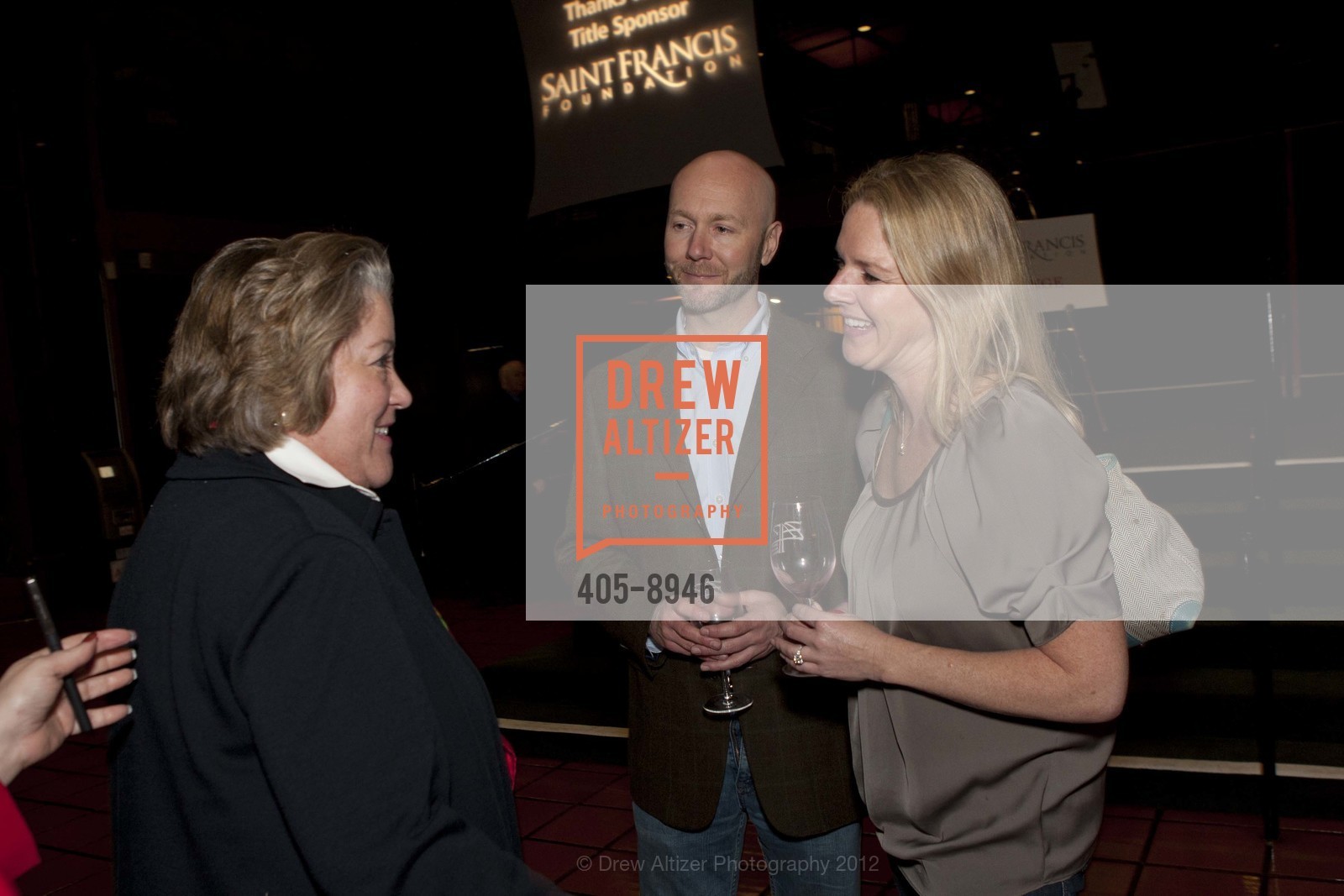 Susan Gearey, Andrew Lynch, Emily Rekart, Epicuria - Zinfandel Festival, US, January 26th, 2012, Photo #405-8946 Susan Gearey, Andrew Lynch, Emily Rekart, Photo #405-8946