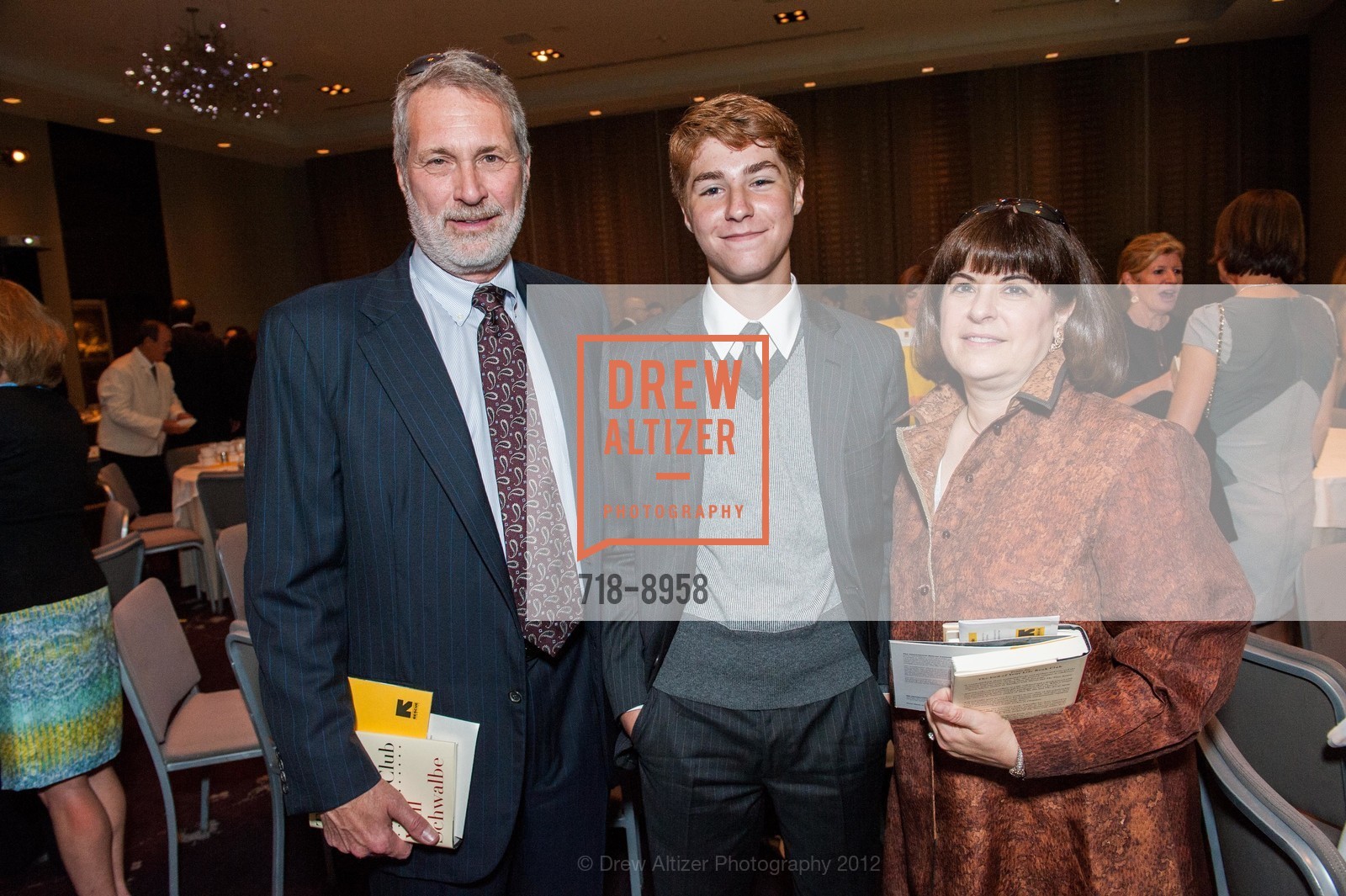 Gary Bengier with Blake Bengier and Cynthia Bengier