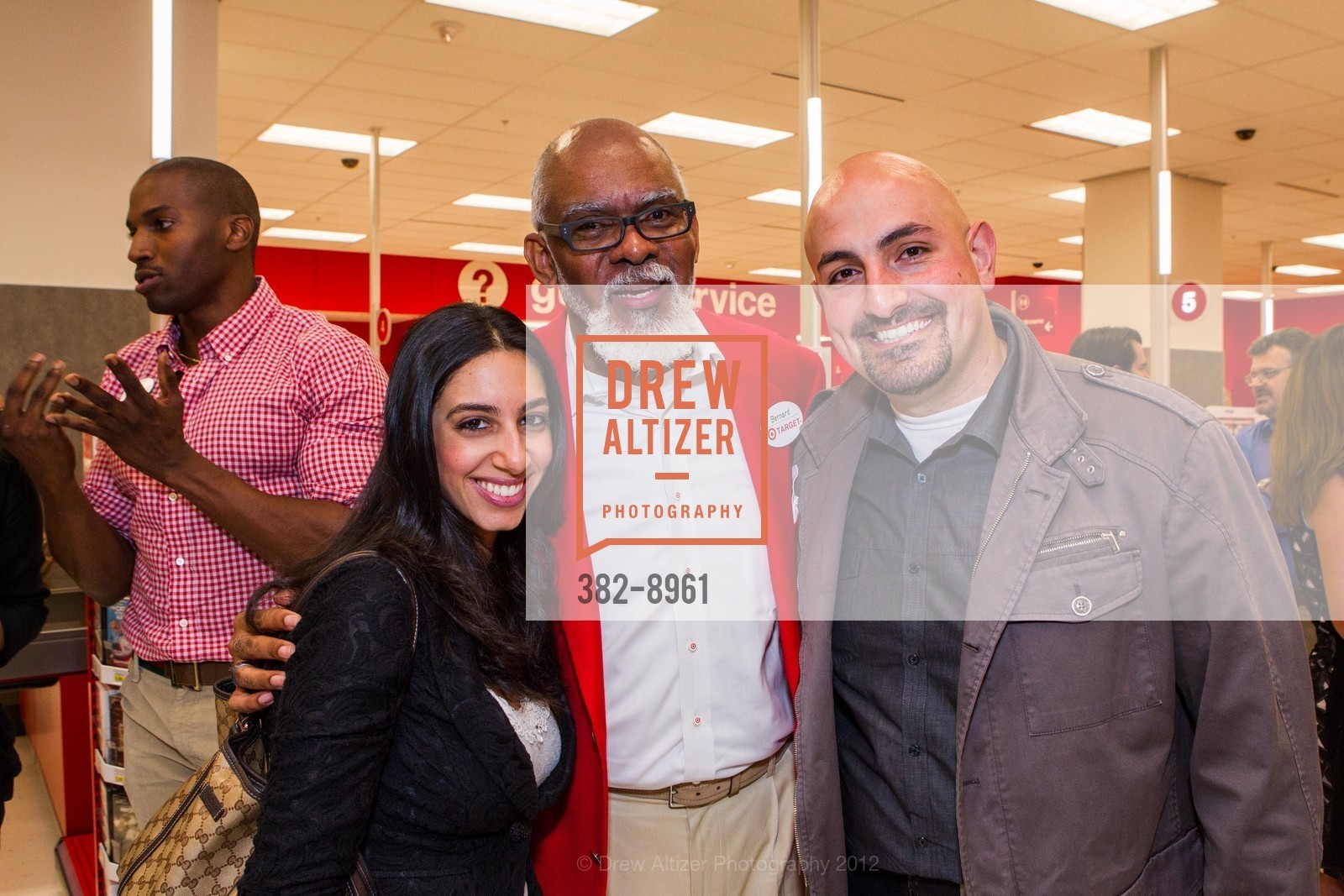 Raghda Saddi, Bernard Boudreaux, John Saddi, TARGET VIP Event & Ribbon Cutting at Metreon, US, October 9th, 2012, Photo #382-8961 Raghda Saddi, Bernard Boudreaux, John Saddi, Photo #382-8961