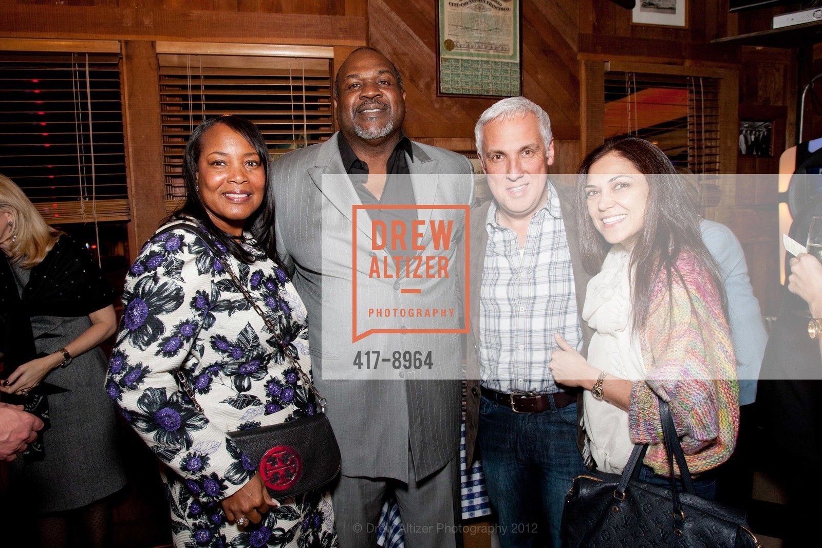 Sharon Hollie, Douglas Hollie, David Spisak, Hanieh Rad, The Old Clam House 150th Anniversary Party, US, February 23rd, 2012, Photo #417-8964 Sharon Hollie, Douglas Hollie, David Spisak, Hanieh Rad, Photo #417-8964