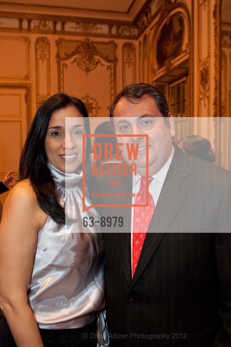 Magda Yrizarry, Ivan Zapien, Latino Community Foundation, 7th Annual Gala, Celebrating Philanthropy con Sabor Latino, US, March 22nd, 2012, Photo #63-8979 Magda Yrizarry, Ivan Zapien, Photo #63-8979