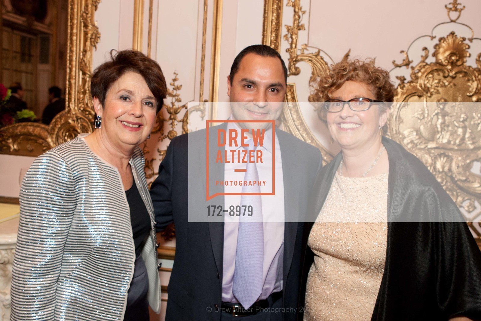 Aida Alvarez, Martin Alvarez, Deborah Alvarez Rodriguez, Latino Community Foundation, 7th Annual Gala, Celebrating Philanthropy con Sabor Latino, US, March 22nd, 2012, Photo #172-8979 Aida Alvarez, Martin Alvarez, Deborah Alvarez Rodriguez, Photo #172-8979