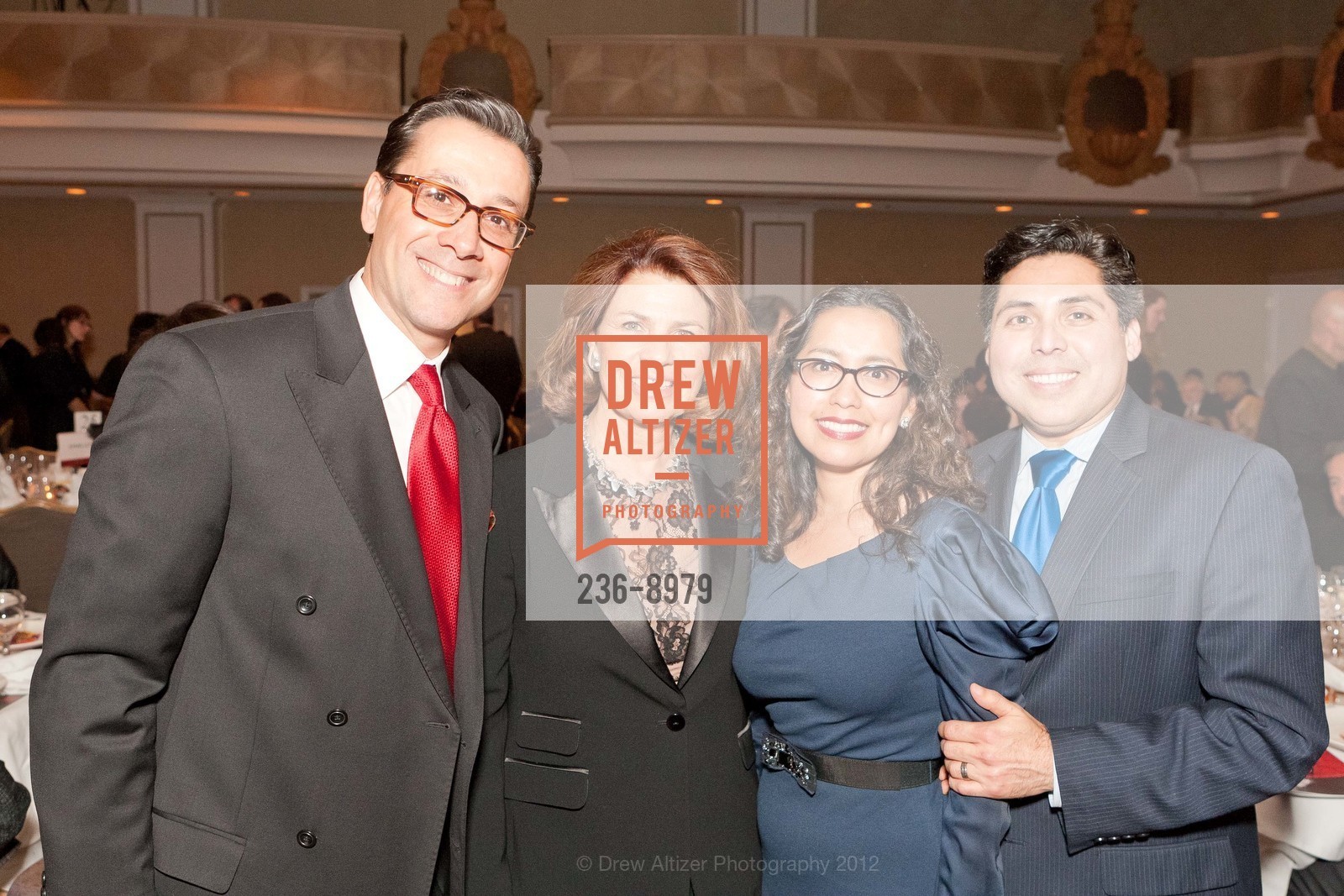 Jacob Beniflah, Isabel Valdes, Jenny Flores, Richard Ventura, Latino Community Foundation, 7th Annual Gala, Celebrating Philanthropy con Sabor Latino, US, March 22nd, 2012, Photo #236-8979 Jacob Beniflah, Isabel Valdes, Jenny Flores, Richard Ventura, Photo #236-8979