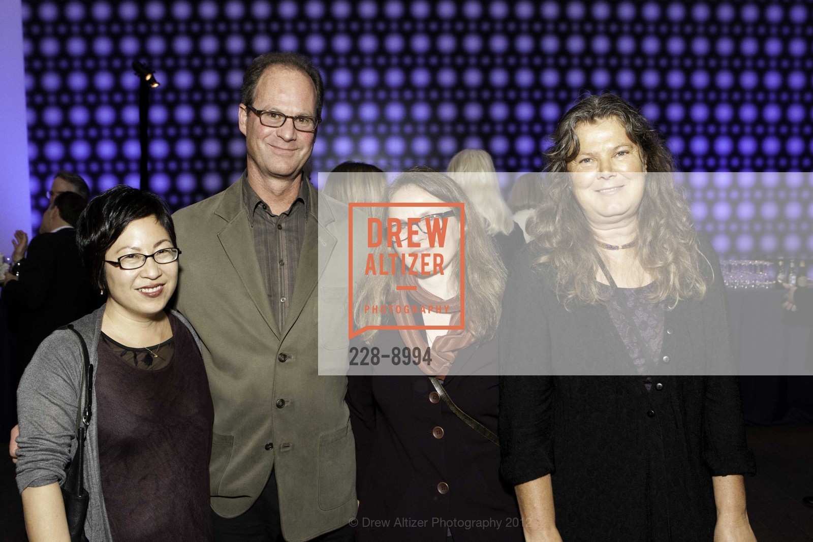 Suzanne Tan, Mike Wollenberg, Jenny Bloomfield, Christel Dillbohner, Stephen De Staebler Exhibition Opening at the DE YOUNG MUSEUM, US, January 26th, 2012, Photo #228-8994 Suzanne Tan, Mike Wollenberg, Jenny Bloomfield, Christel Dillbohner, Photo #228-8994