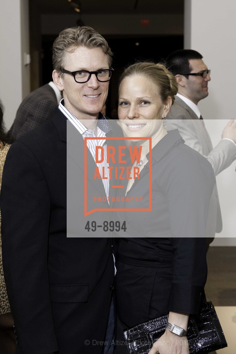 Chris Cornyn, Robyn Freedman, Stephen De Staebler Exhibition Opening at the DE YOUNG MUSEUM, US, January 26th, 2012, Photo #49-8994 Chris Cornyn, Robyn Freedman, Photo #49-8994