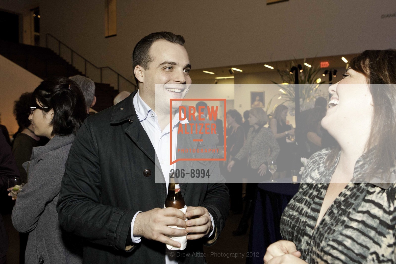 Selena Aument, Stephen De Staebler Exhibition Opening at the DE YOUNG MUSEUM, US, January 26th, 2012, Photo #206-8994 Selena Aument, Photo #206-8994