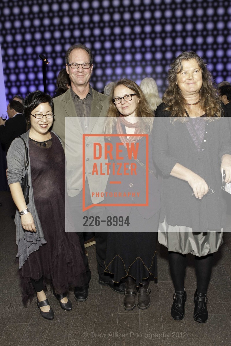 Suzanne Tan, Mike Wollenberg, Jenny Bloomfield, Christel Dillbohner, Stephen De Staebler Exhibition Opening at the DE YOUNG MUSEUM, US, January 26th, 2012, Photo #226-8994 Suzanne Tan, Mike Wollenberg, Jenny Bloomfield, Christel Dillbohner, Photo #226-8994
