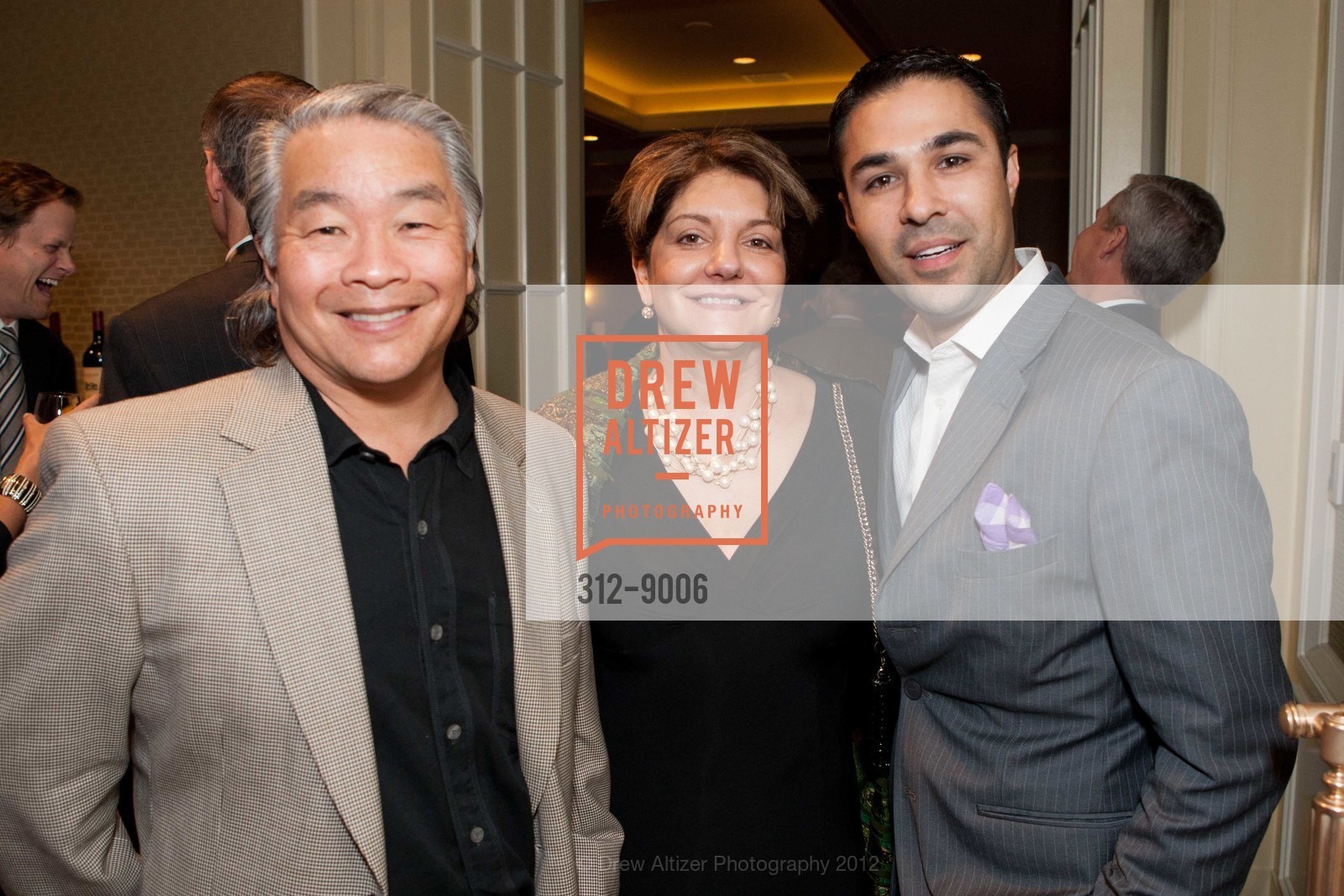 Larry Tsai, Mary Ann Tsai, Andre Chris, AMERICAN HEART ASSOCIATION Hosts Celebrate with Heart Gala, US, March 1st, 2012, Photo #312-9006 Larry Tsai, Mary Ann Tsai, Andre Chris, Photo #312-9006