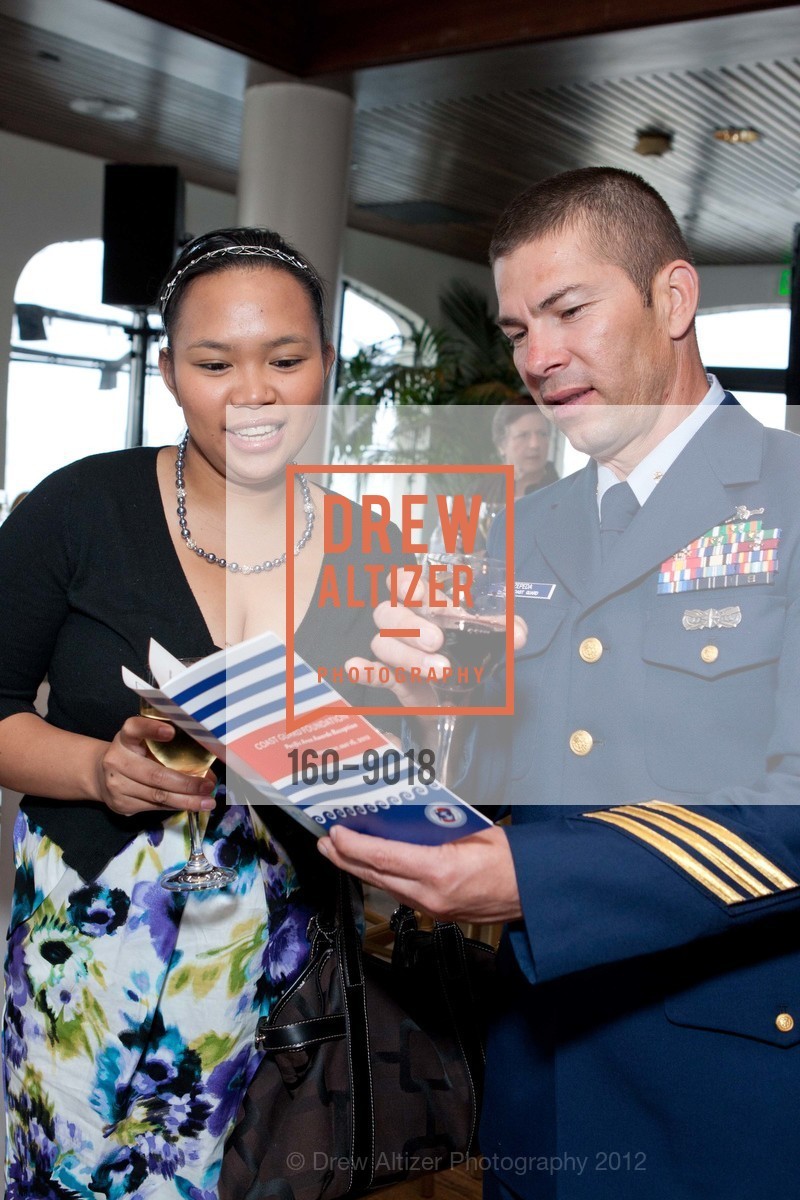 Mary Zepeda, Luis Zepeda, COAST GUARD FOUNDATION Pacific Area Award & Reception at St. Francis Yacht Club, US, May 16th, 2012, Photo #160-9018 Mary Zepeda, Luis Zepeda, Photo #160-9018
