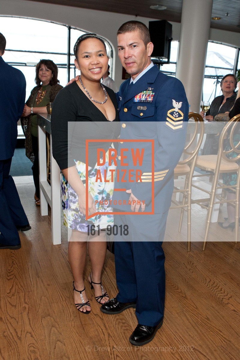 Mary Zepeda, Luis Zepeda, COAST GUARD FOUNDATION Pacific Area Award & Reception at St. Francis Yacht Club, US, May 16th, 2012, Photo #161-9018 Mary Zepeda, Luis Zepeda, Photo #161-9018