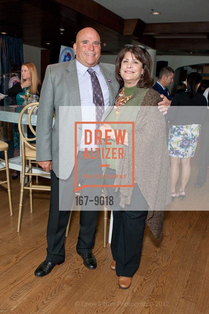 Frank Rescino, Nina Rescino, COAST GUARD FOUNDATION Pacific Area Award & Reception at St. Francis Yacht Club, US, May 16th, 2012, Photo #167-9018 Frank Rescino, Nina Rescino, Photo #167-9018