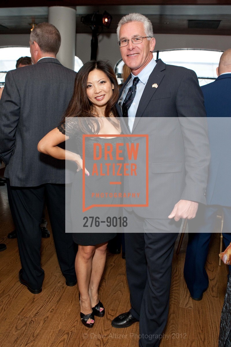 Olivia Han, Steve Brady, COAST GUARD FOUNDATION Pacific Area Award & Reception at St. Francis Yacht Club, US, May 16th, 2012, Photo #276-9018 Olivia Han, Steve Brady, Photo #276-9018