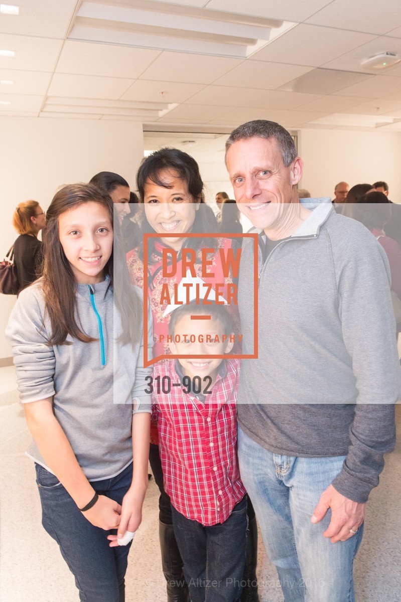 Zoe Grbich, Lauren Grbich, Noah Grbich, Aaron Grbich, Sotheby's Preview of Zheng Chongbin's 'Structures', Sotheby's, Suite 750. One Sansome Street, Suite 750, San Francisco, CA 94104, February 10th, 2016, Photo #310-902 Zoe Grbich, Lauren Grbich, Noah Grbich, Aaron Grbich, Photo #310-902