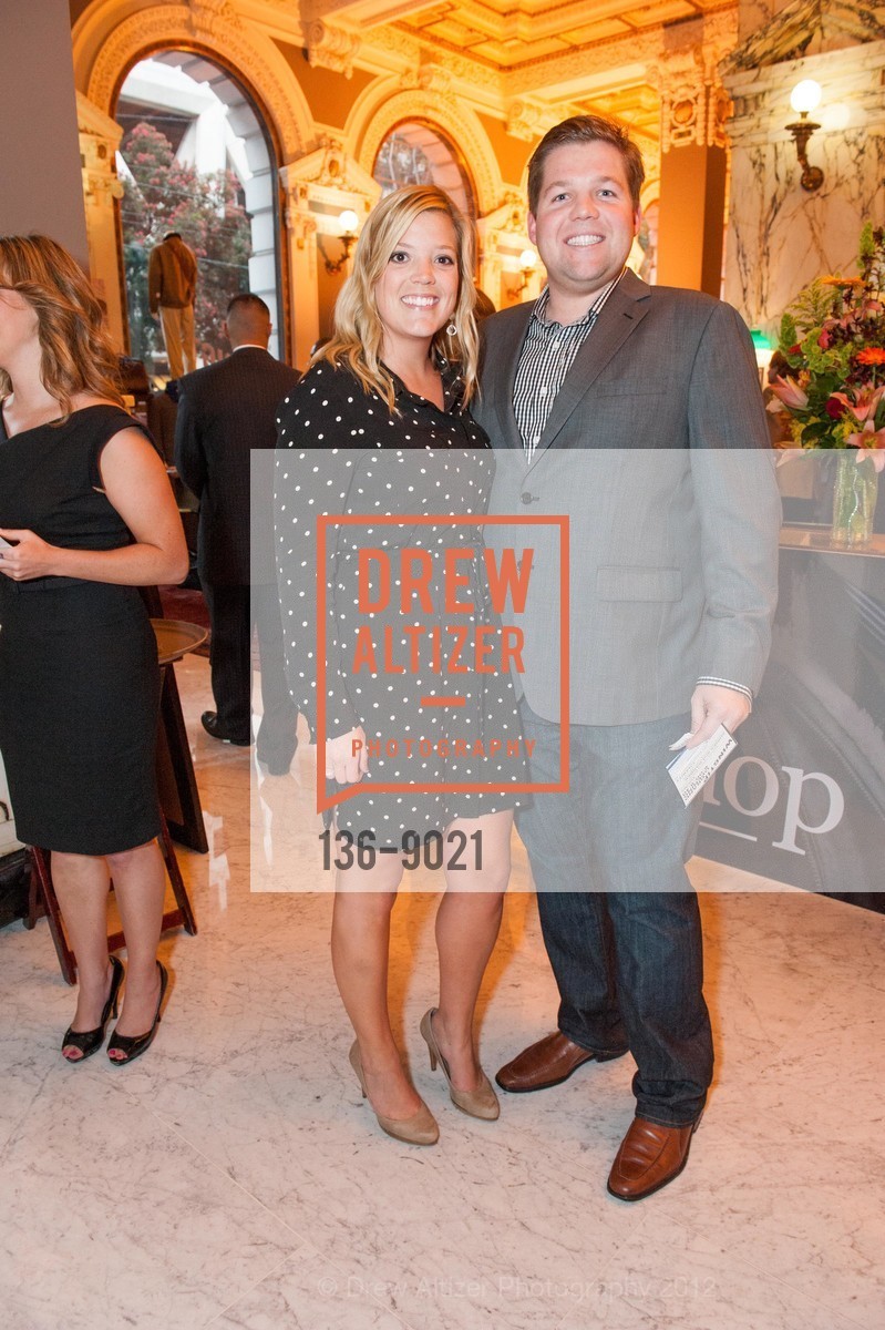 Caroline Fleming, John Caswell, Wingtip Flagship Store Grand Opening, US. 550 Montgomery Street, September 27th, 2012, Photo #136-9021 Caroline Fleming, John Caswell, Photo #136-9021