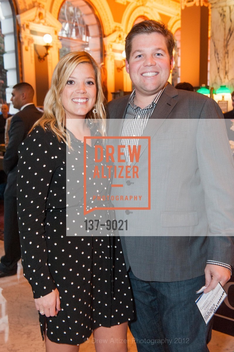 Caroline Fleming, John Caswell, Wingtip Flagship Store Grand Opening, US. 550 Montgomery Street, September 27th, 2012, Photo #137-9021 Caroline Fleming, John Caswell, Photo #137-9021