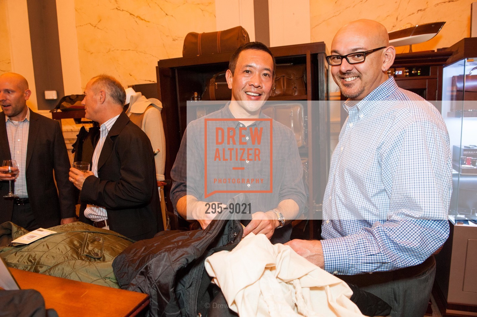Steven Morita, Nathan Scharton, Wingtip Flagship Store Grand Opening, US. 550 Montgomery Street, September 27th, 2012, Photo #295-9021 Steven Morita, Nathan Scharton, Photo #295-9021