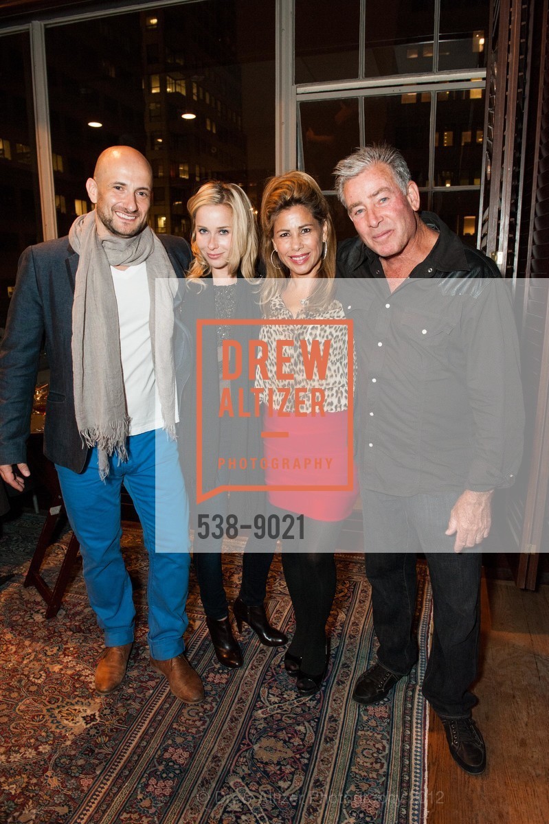 Ben Wolkov, Leah Stern, Yael Arad, Uriel Arad, Wingtip Flagship Store Grand Opening, US. 550 Montgomery Street, September 27th, 2012, Photo #538-9021 Ben Wolkov, Leah Stern, Yael Arad, Uriel Arad, Photo #538-9021